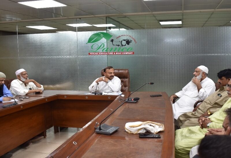 Mr. Sanaullah, CEO of PAMCO, met with the Meat Trade Community