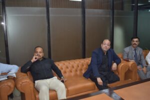 Chaudhry Shafay Hussain, Minister Punjab Industries, Commerce & Investment Department visits PAMCO