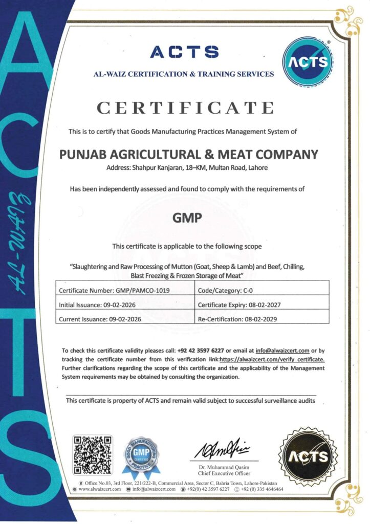 Good Manufacturing Practice (GMP)