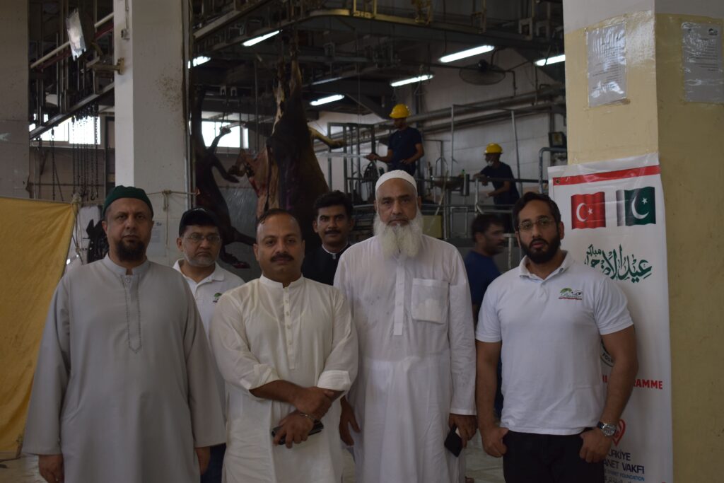 CEO PAMCO Visited Slaughtering line on Eid ul Azha 2024 to ensure smooth operations