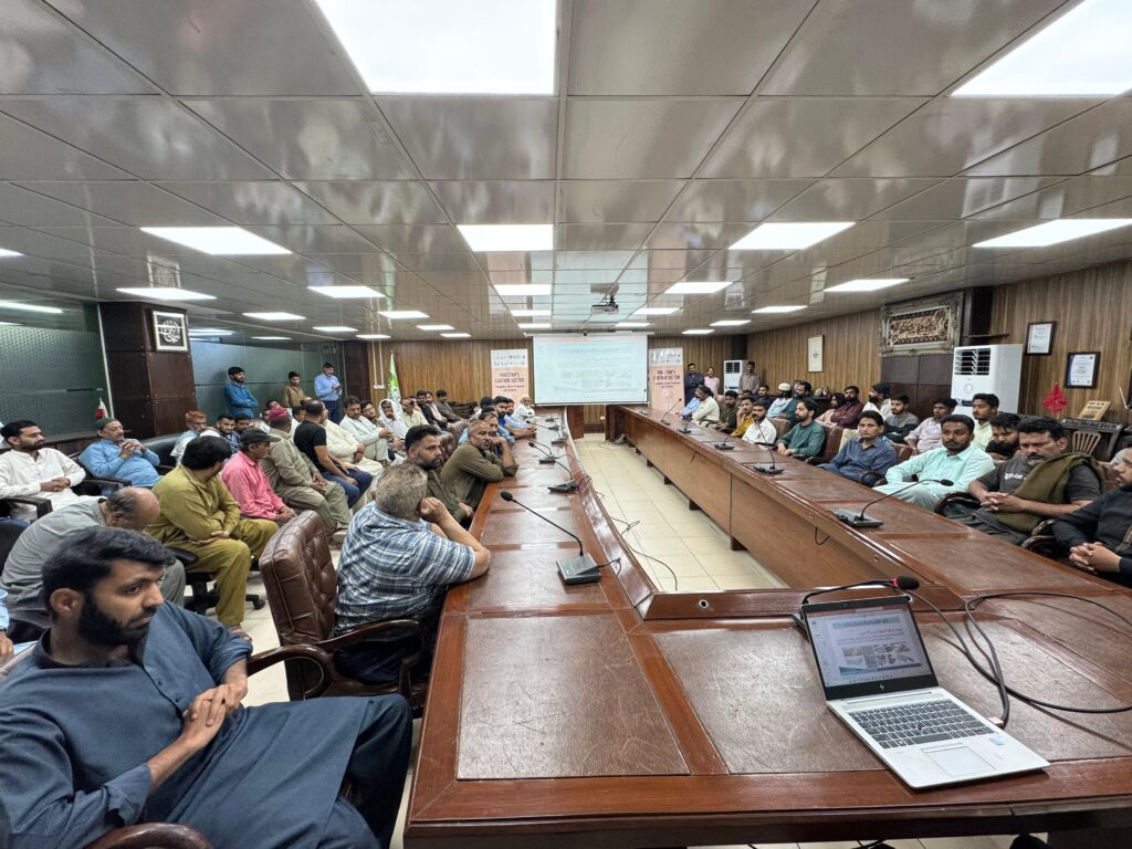 Butchers Capacity Building Session Under the Leadership of CEO PAMCO Dr. Noor Ul Ain Fatima