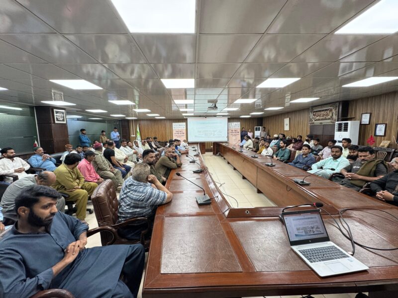Butchers Capacity Building Session Under the Leadership of CEO PAMCO Dr. Noor Ul Ain Fatima
