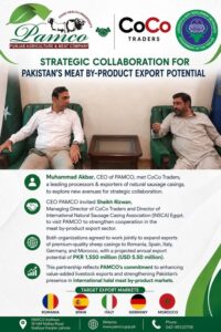 Muhammad Akbar, CEO of PAMCO, met with Managing Director of CoCo Traders